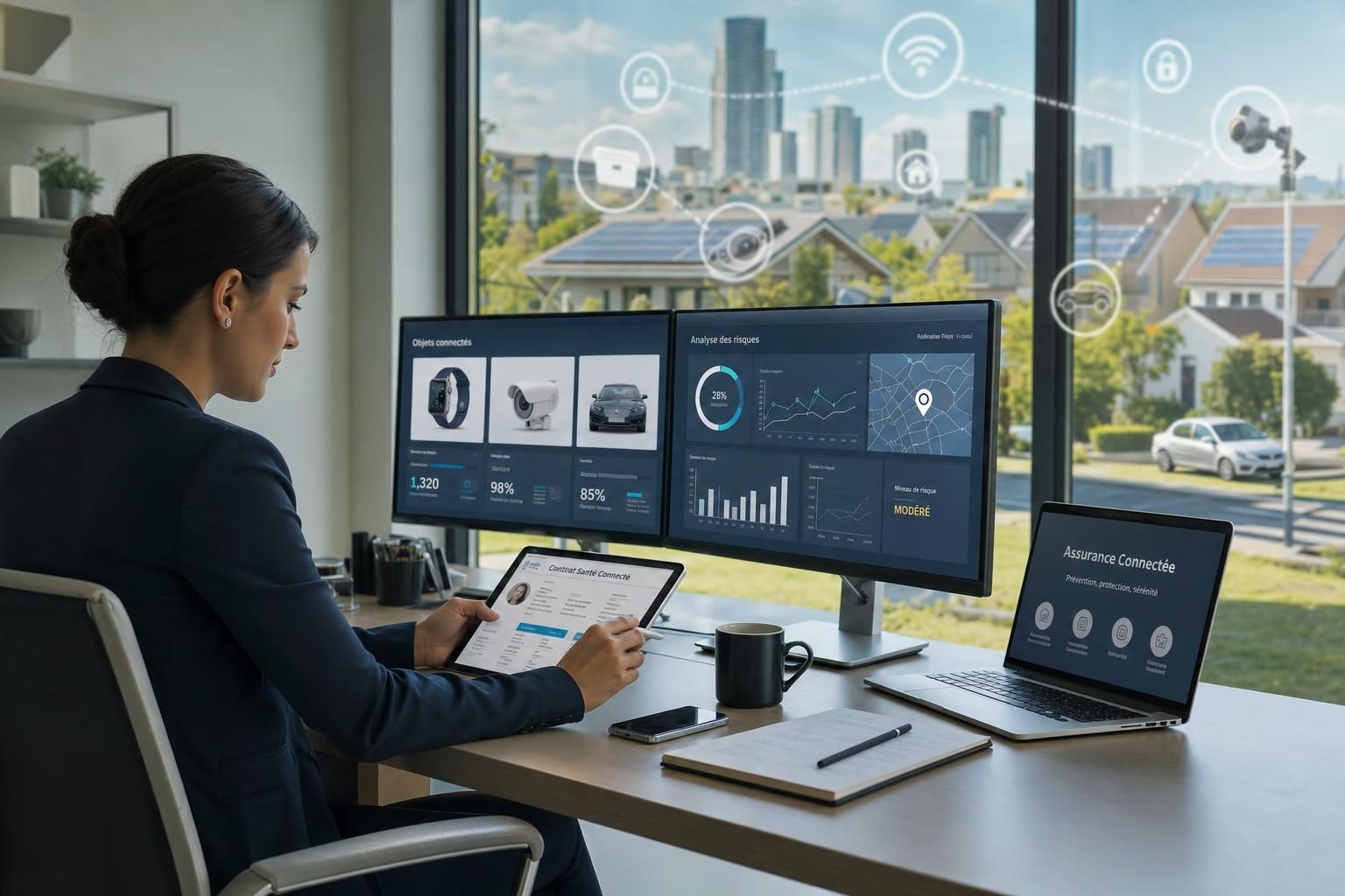 découvrez comment les objets connectés transforment le secteur de l'assurance et redéfinissent le métier d'assureur grâce aux nouvelles technologies.