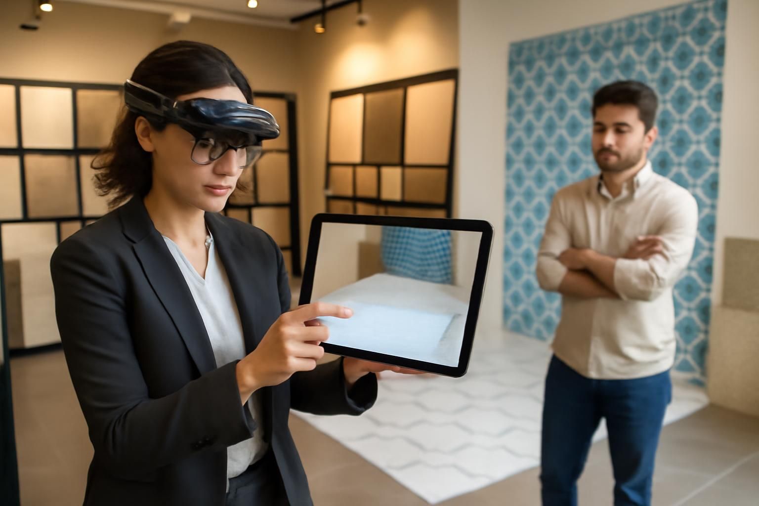 découvrez comment la réalité augmentée et la 3d révolutionnent la présentation des carrelages, facilitant ainsi la décision d'achat de vos clients grâce à des visualisations immersives et personnalisées.